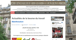 Desktop Screenshot of boursedutravail-paris.fr