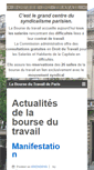 Mobile Screenshot of boursedutravail-paris.fr